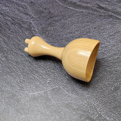 筋肉マッサージ キノコカップ リンパ管排水療法のための身体コントールロール グアシャ 木製トリガーポイントマッサージツール