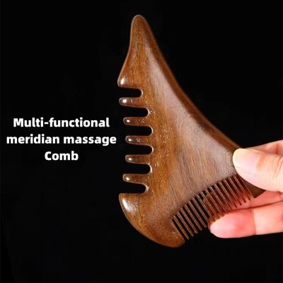 ロゴ オーダーメイド ロゴ 入手可能 サンドルウッド マッサージ カム 頭 メリディアン 頭皮 カム 顔 目 肩 首 掻き