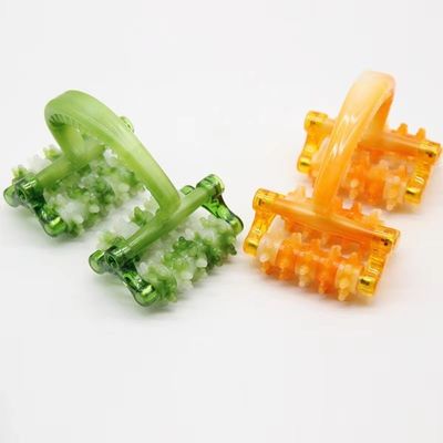 家庭用全身マッサージ ミニ 四輪月形 多機能マッサージホイール -型 ロールレッグ ネックマッサージ機