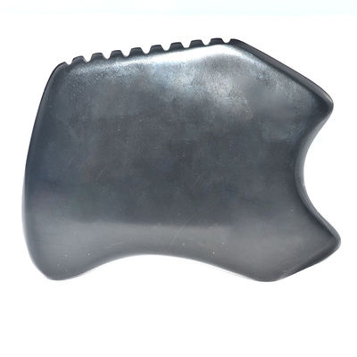 特殊形 グア・シャ・ボード 顔と体マッサージ用機器のための天然ブラック・ビアン・ストーン・スクレイピング・ツール