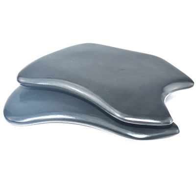 特殊形 グア・シャ・ボード 顔と体マッサージ用機器のための天然ブラック・ビアン・ストーン・スクレイピング・ツール