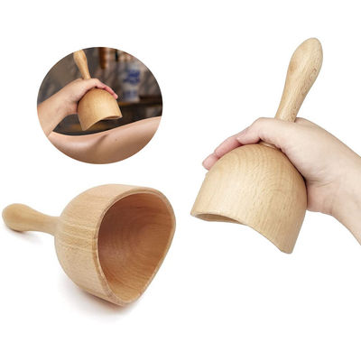 肉体をマッサージするツール 自然木の木製のグアシャカップ 肉体をマッサージする器 セルフケア スパ リラックス美容製品