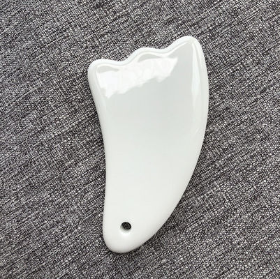 パーソナライズド ロゴ 提供 ミニマッサージ 陶器 グアシャ ツール 身体 首 顔 自己 皮膚ケア スパ 顔 リフティング 美容