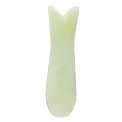 顔と体のマッサージツール 肌ケア 美容室 設備 スパ 天然魚形Xiuyan Jade Gua Sha スクラッピングボード