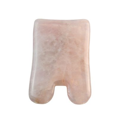 ローズクォーツ グア・シャ マッサージツール 自己ケア スパ 顔提起 美容器具 身体マッサージ カスタムロゴ