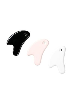 V-フェイスリフティング リンパ管排水のためのセラミックグアシャマッサージツールと医療グレードのグアシャボード