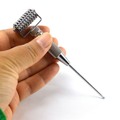 身体マッサージ機器 ローラーと身体刺激装置付きの耳 Akupunktur Point Probe アクプレッシャーペン 顔反射療法 マッサージツール