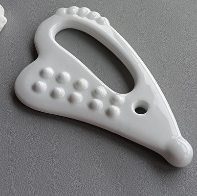 自己ケア スパ フェイスリフティング 心形マッサージ セラミック グア・シャ ツール グア・シャ 石 白い顔