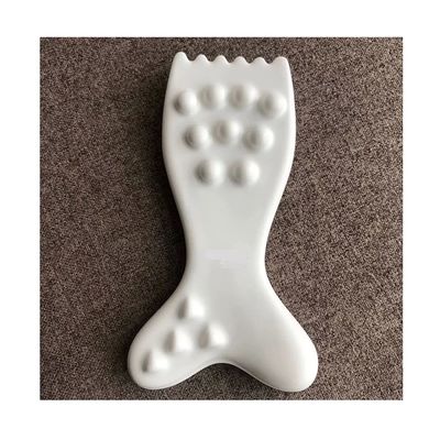 セラミック グア・シャ 顔マッサージツール オーダーメイド ロゴ 顔・体皮膚用 グア・シャボード SPA 针刺療法 マッサージ