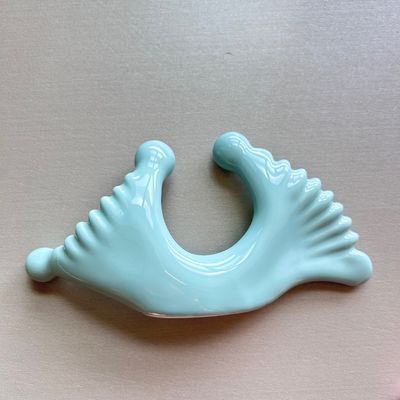 カスタマイズされたロゴ 販売されているセラミック グアシャツール ベストセラー グアシャ マッサージ 顔 手を引き出す 運動後救済