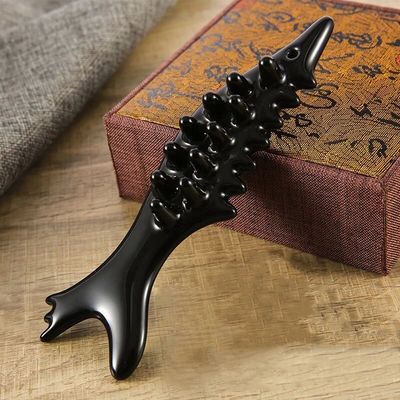 魚形セラミックグアシャマッサージ機 OEM/ODM 顔目頸筋のリラックスとしわの減少に受容