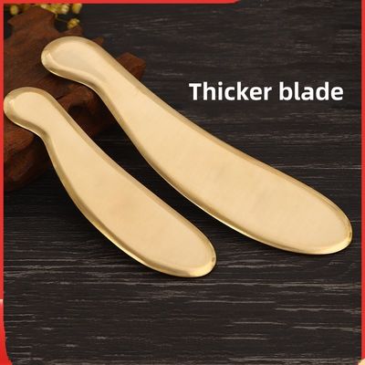 天然銅 金属 グア・シャ スクラッピングボード グア・シャ フェイシャル スパ マッサージ メリディアン マッサージ スキンケア 身体筋のための美容ツール