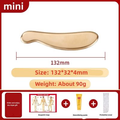 天然銅 金属 グア・シャ スクラッピングボード グア・シャ フェイシャル スパ マッサージ メリディアン マッサージ スキンケア 身体筋のための美容ツール