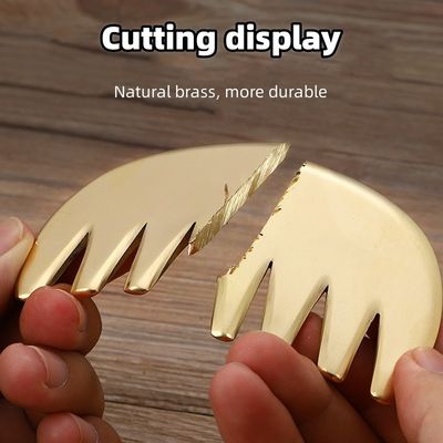 銅 グアシャ マッサージ ツール メタル 青銅 髪 グアシャ  Comb アクupuncture 頭部 アクupuncture  Comb の スカルピング ポイント 装置
