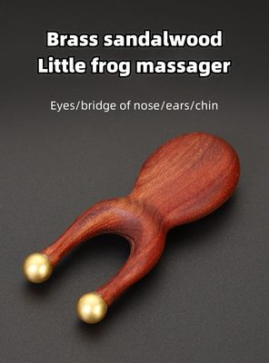 身体保健 マッサージ 機能 ブラス サンダルウッド マニュアル アクプレッシャー リフレックス masaj Guasha ツール 眼鼻耳ケア
