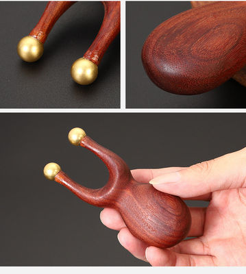 身体保健 マッサージ 機能 ブラス サンダルウッド マニュアル アクプレッシャー リフレックス masaj Guasha ツール 眼鼻耳ケア