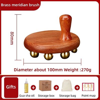 体マッサージ用 家庭用 手持ち用 ブラス 固木 マッサージ グア・シャ ツール グア・シャ 皮膚ケア スパ 面リフティング
