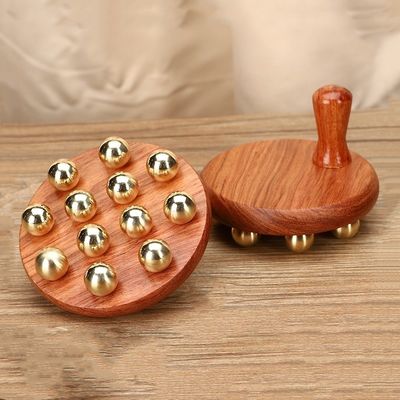 体マッサージ用 家庭用 手持ち用 ブラス 固木 マッサージ グア・シャ ツール グア・シャ 皮膚ケア スパ 面リフティング