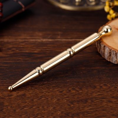 マッサージ ツール 銅 手動 圧縮 רפレックス ペン 身体 保健 組織 療法 マッサージ スティック 金