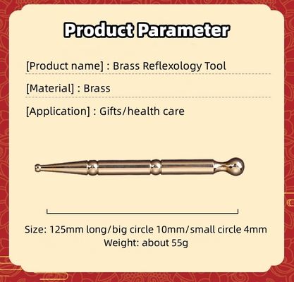 マッサージ ツール 銅 手動 圧縮 רפレックス ペン 身体 保健 組織 療法 マッサージ スティック 金