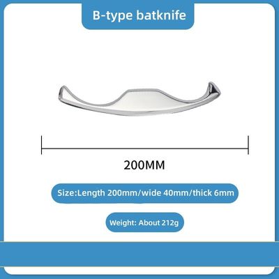 ブラス マッサージ 機器 2024 ステンレス スチール グア シャ ロング バー メタル グア シャ 筋肉と組織のためのスクレイピング ツール