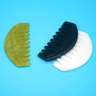 2024 丸い形 天然のXiuyan Jade Gua Sha スカルプ マッサージ 毛穴 頭部 ヘアケア マッサージ 掘削 メリディアン ベストセラー 製品
