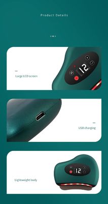 身体マッサージ機器 インテリジェント 顔 バイオストーン マッサージ 針 石 電気 スクラッピング 器具 熱圧