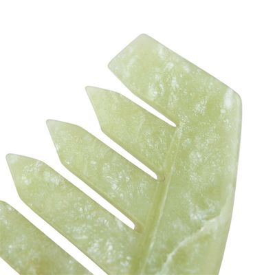 2024 天然のXiuyan Jade Gua Sha 頭部マッサージ 髪をマッサージする頭部マッサージ器 身体筋肉 髪の健康ケアと頭痛緩和