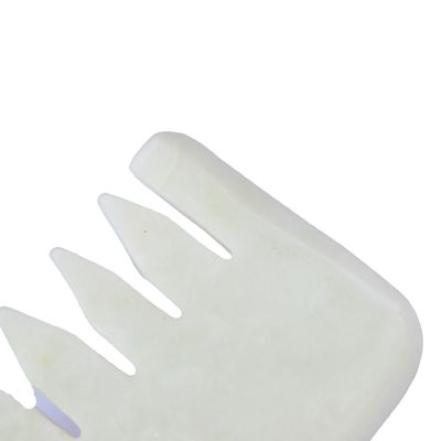 2024 流行 天然玉 Xiuyan 天然玉 Gua Sha Comb 頭 スパ スカルプ マッサージ 機能 筋肉 マッサージ