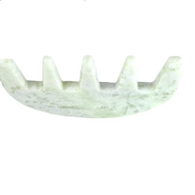筋肉マッサージ 100% 天然のXiuyan Jade Gua Sha スクラッピング Comb Guasha石 顔 身体 スパ マッサージ 肌ケア 美容ツール