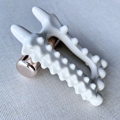 パーソナライズド ロゴ 入手可能 手持ち セラミック グア・シャ マッサージ ツール セルフ 皮膚ケア 健康 医療 製品