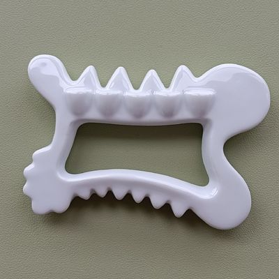 パーソナライズされたロゴ マッサージツール 微結陶器 グアシャ 身体と顔をリラックスさせるスクラッピングツール