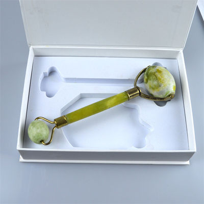 シウヤン玉 皮膚ケア 玉石 顔眼治療 肌の強化 スパ むくみ消化器 マッサージ器 花柄付き 顔ロール