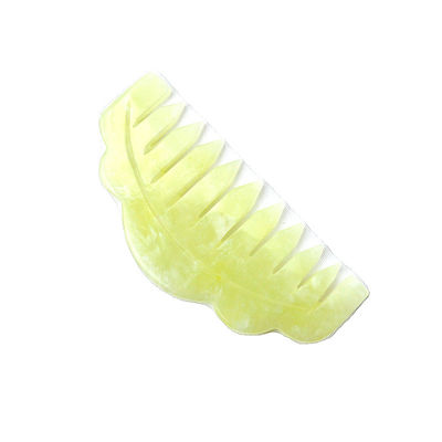 自然Xiuyan Jade Gua Sha スクラッピング マッサージ 髪型 治療 ツール