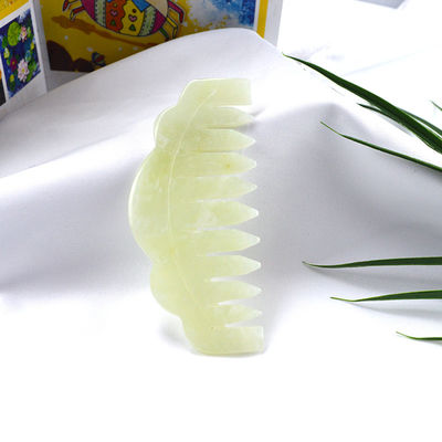 シウヤン玉 マッサージ カム 9.2cm*4.6cm サイズ 明るい緑色 血液循環を促進し睡眠を改善します