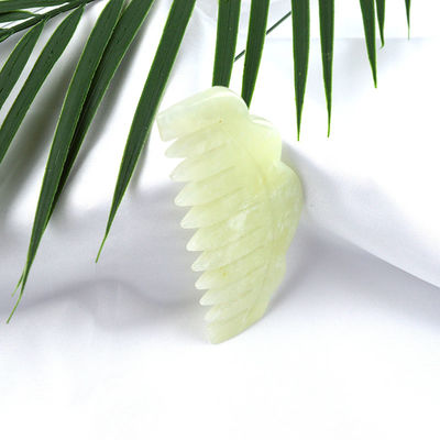 シウヤン玉 マッサージ カム 9.2cm*4.6cm サイズ 明るい緑色 血液循環を促進し睡眠を改善します