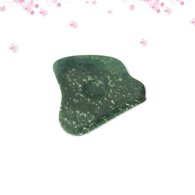 玉石 天然 ナナンヤン 黒緑 グアシャ 草磨 マッサージ グアシャ キーを活性化し,担保を掘り出す