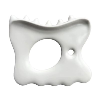 カスタマイズされたロゴ セラミック グア・シャ ツール マウスライン マッサージで筋肉のストレスと痛みを軽減します