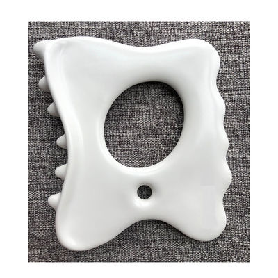 カスタマイズされたロゴ セラミック グア・シャ ツール マウスライン マッサージで筋肉のストレスと痛みを軽減します