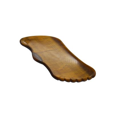 手作り グア・シャ 天然虎の目 肌マッサージ器 顔 眼 首 ノディ 筋肉リラックス OEM ODM