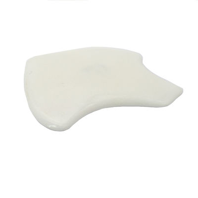 白玉グアシャ マッサージツール 顔マッサージ器と体SPA 针刺 9.5cm*7.5cm*0.7cm