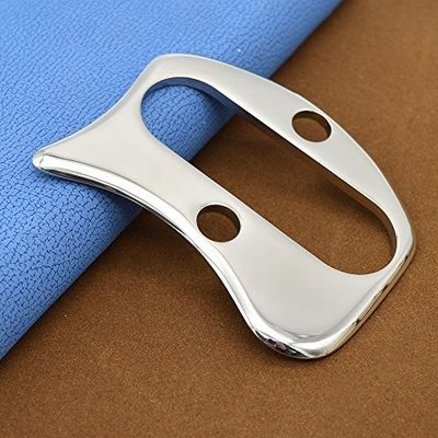 100*80*4.5mm マッサージ ステンレス鋼 グアシャ スクラッピング マッサージ ツール ストム メタル グアシャ むくみを減らす 最新デザイン