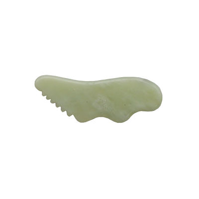 オーダーメイド 天然Xiuyn玉石 Guasha ツール 石 掻き マッサージ Gua Sha ボード 証明書とカスタマイズされたロゴの美容のための