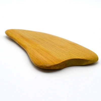 自然木 Gua Sha ツール 顔のスクレイピング マッサージ マニュアルワイヤード制御 顔のマッサージ機 木製板のスクレイピング
