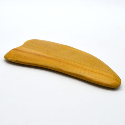 自然木 Gua Sha ツール 顔のスクレイピング マッサージ マニュアルワイヤード制御 顔のマッサージ機 木製板のスクレイピング