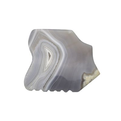 身体保健 グレーストライプアガート 玉 Gua Sha 石 Guasha ボード 顔と身体のためのカスタムマッサージ スクレイピング 治療ツール