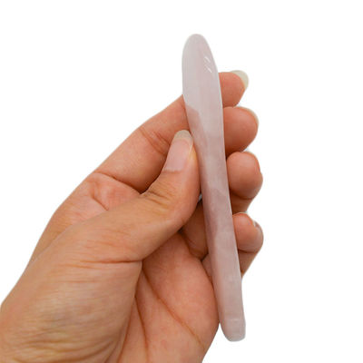 2024 製品 トレンド ローズ 石英 ストック 石 Gua Sha Pen 目と顔 天然玉 医療