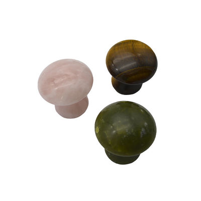 40mm 高さ 30mm 直径 ローズクォーツ 形はキノコ Gua Sha マッサージストーン