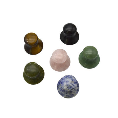 40mm 高さ 30mm 直径 ローズクォーツ 形はキノコ Gua Sha マッサージストーン