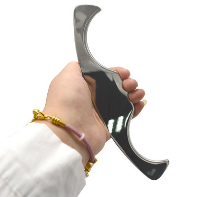 マッサージ機 2024 Gua Sha ボード スクラッピング マッサージ ツール ステンレス スチール バック メリディアン スクラッピング Guasha for OEM ODM